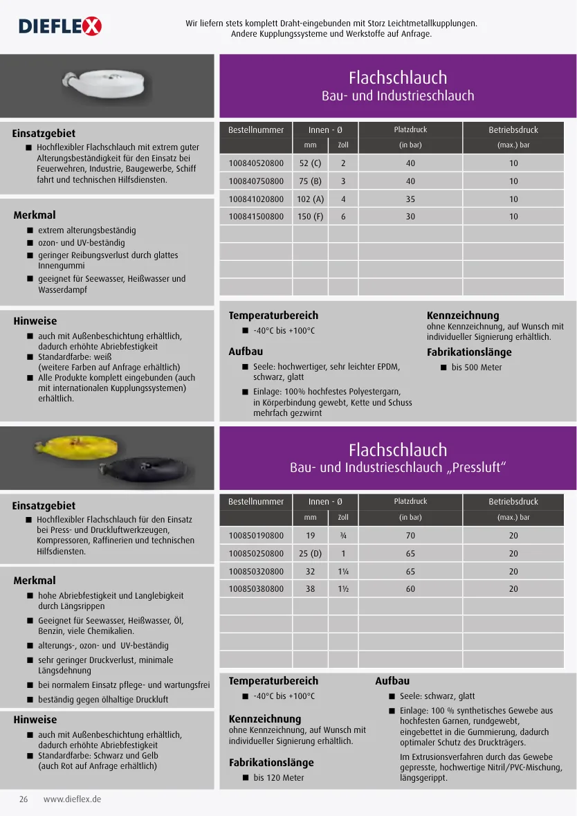 Industrieschläuche – Seite 26