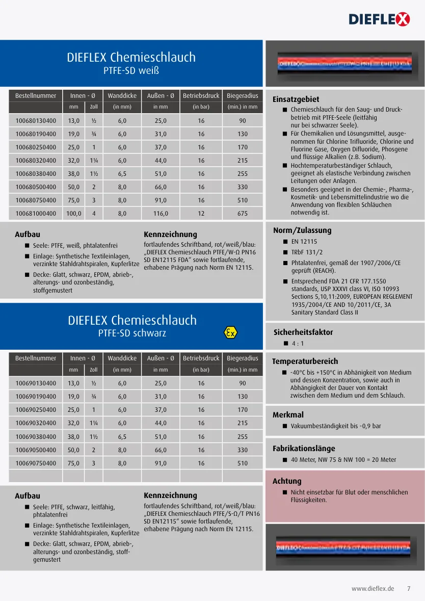 Industrieschläuche – Seite 7